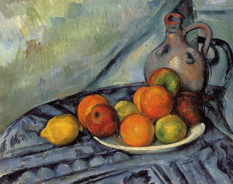 Fruit and Jug on a Table