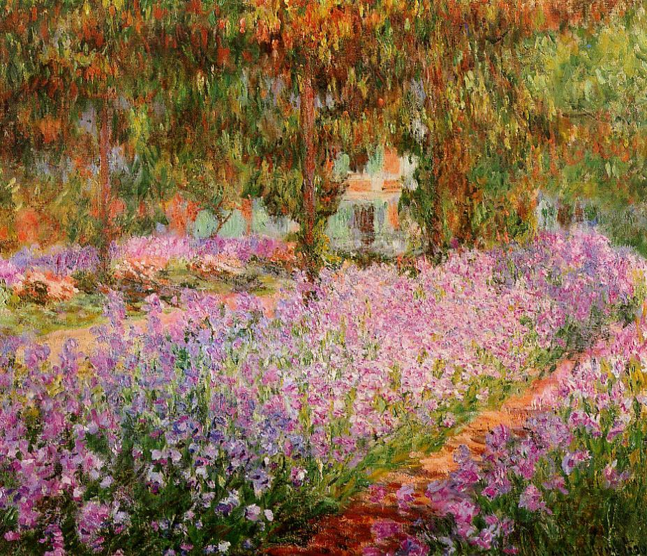 Irises in Monet s Garden