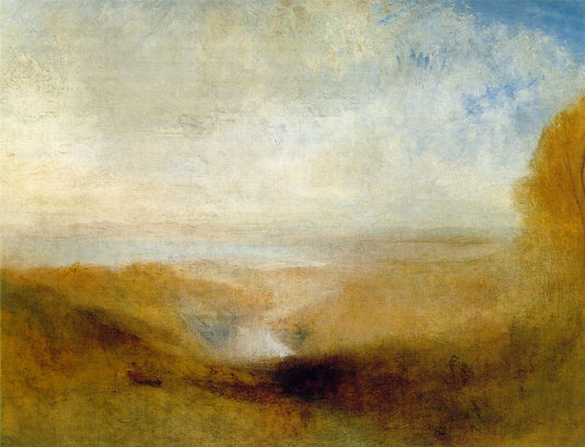 Landscape with a River and a Bay in the Distance