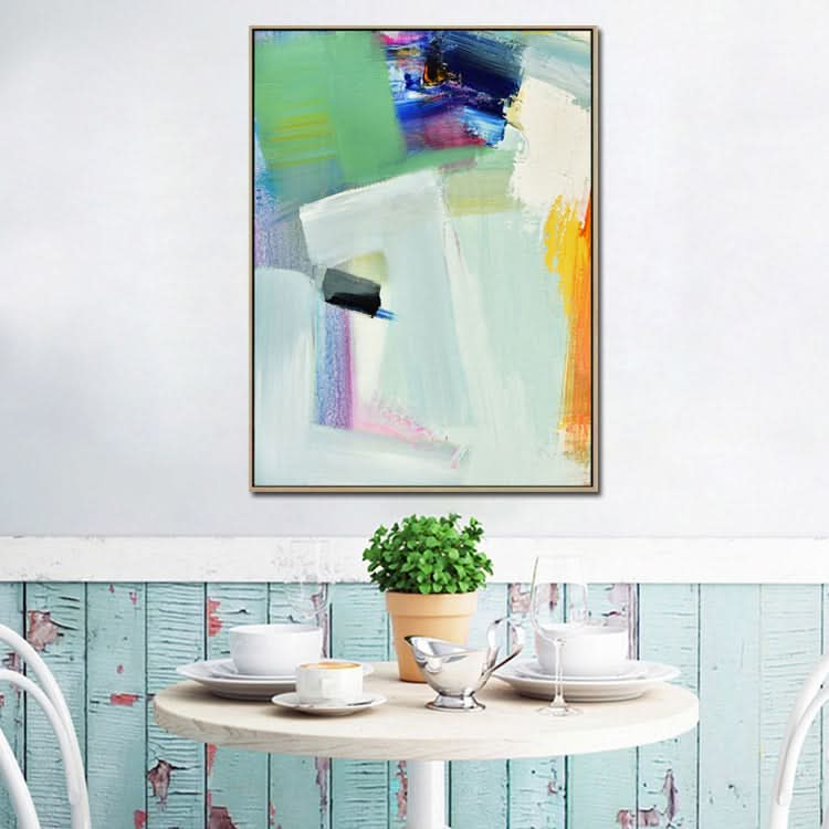 The Gaze Of Time - Hand Painted Abstract Canvas Art Prints Modern Wall Decor Oil Painting