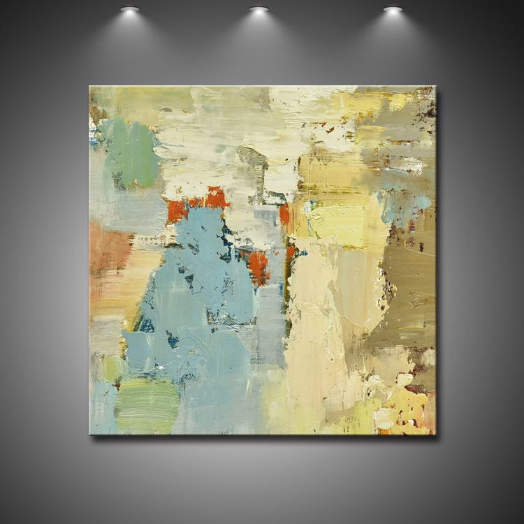 Extra Large Wall Art Abstract Modern Painting Abstract Acrylic Paintings | Art painting Chain of mountains