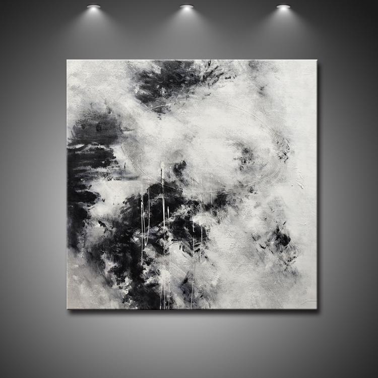 Modern Acrylic Painting Original Art Painting Canvas Wall Art Hand Made Art | Like a rising wind and scudding clouds