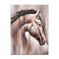 Feel Regret At Parting From - Handmade Modern Wall Art Home Goods Horse Painting in Oil on Canvas