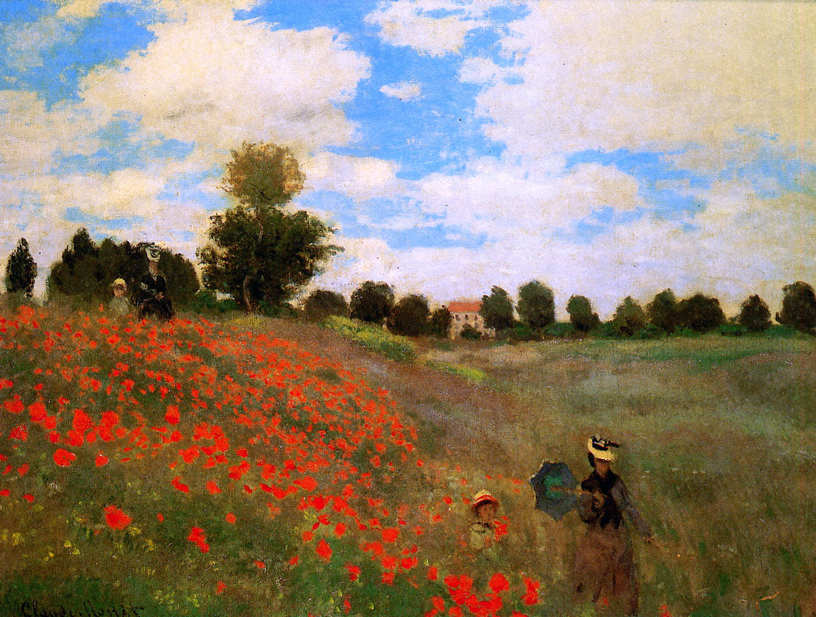 Rose Field Near Argenteuil