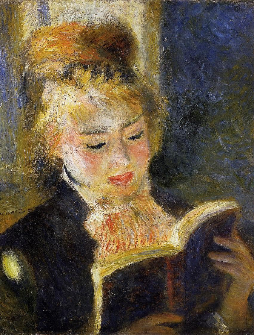 The Reader (Young Woman Reading a Book)